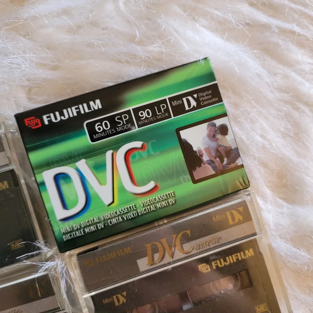 Lot Of 8 JVC Fujifilm Mini DV Digital‎ Video Cassette DVC 60min Premium Tapes